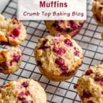 Pinterest image for Partridgeberry Muffins - short pin.