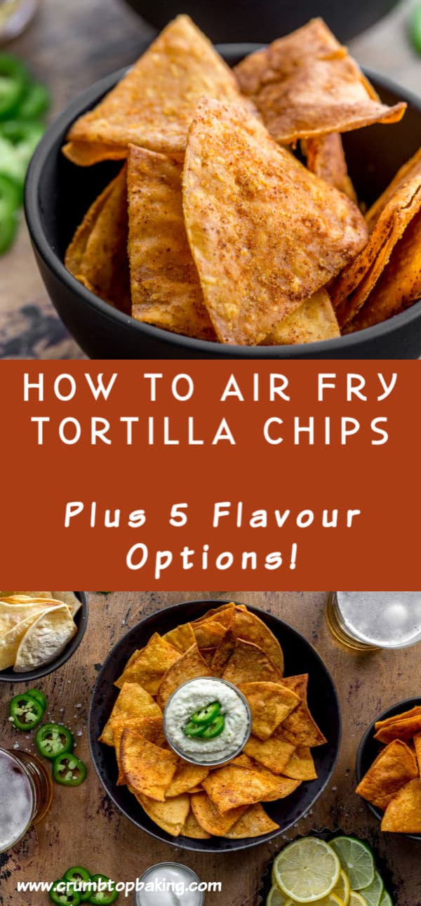 How to Make Air Fryer Tortilla Chips (with 5 Flavour Options!) Crumb