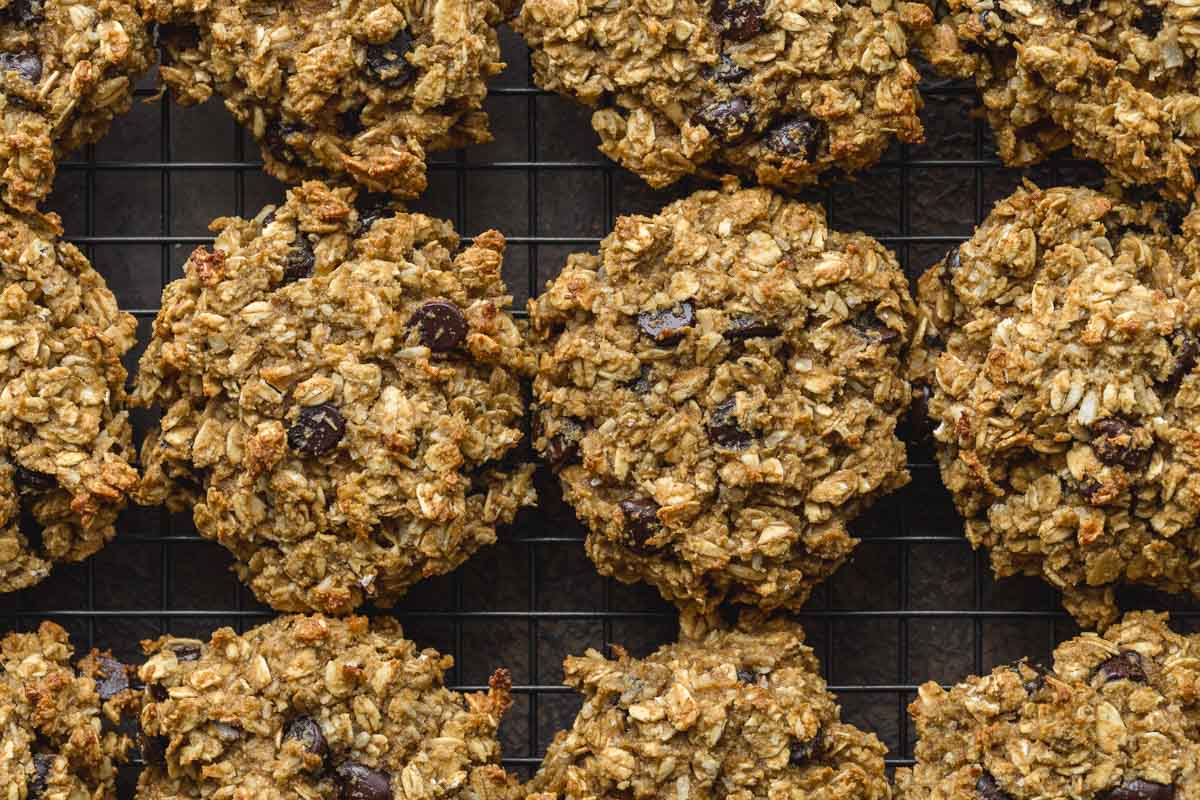 Avocado Banana Cookies (GlutenFree) Crumb Top Baking