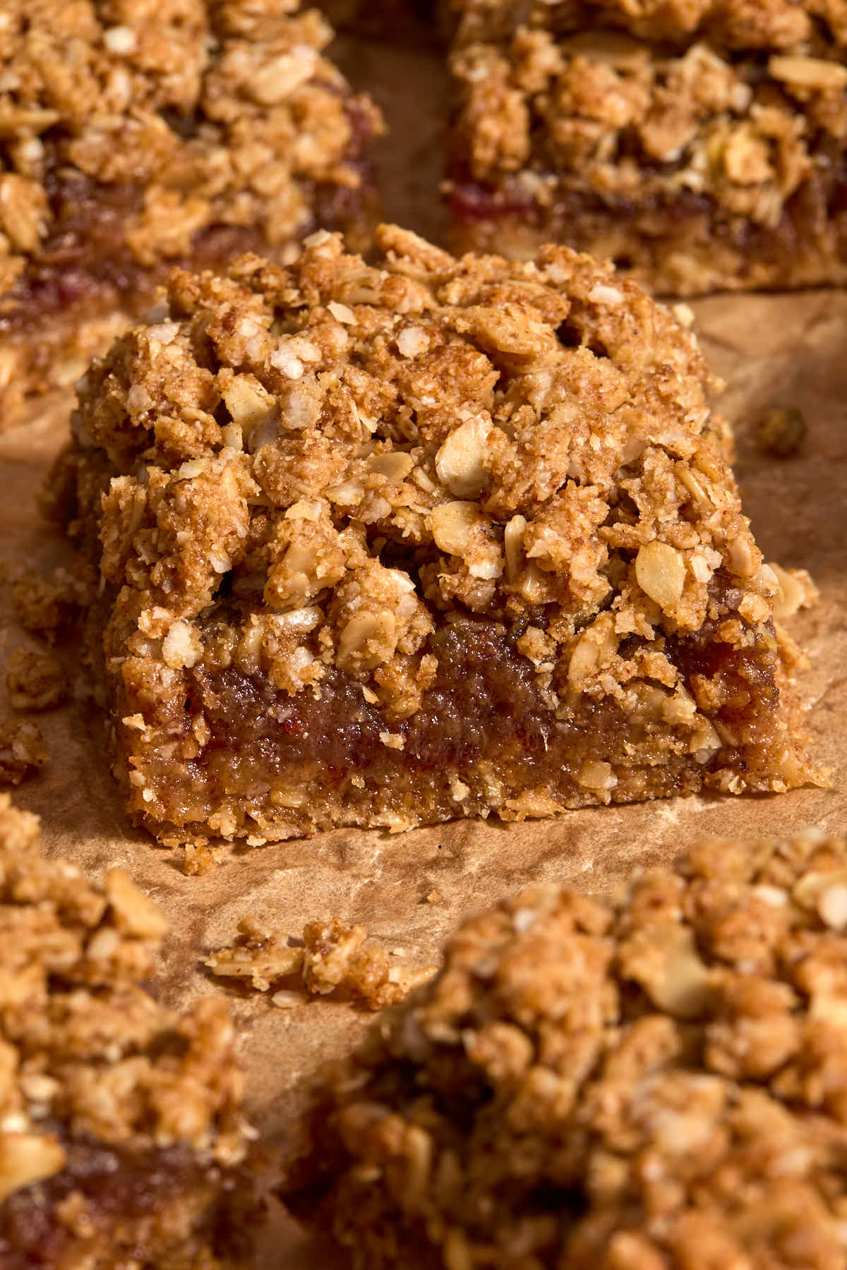 A date square on parchment paper with others around it.