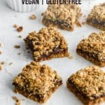 Pinterest image for Healthy Date Squares - Pin 2.