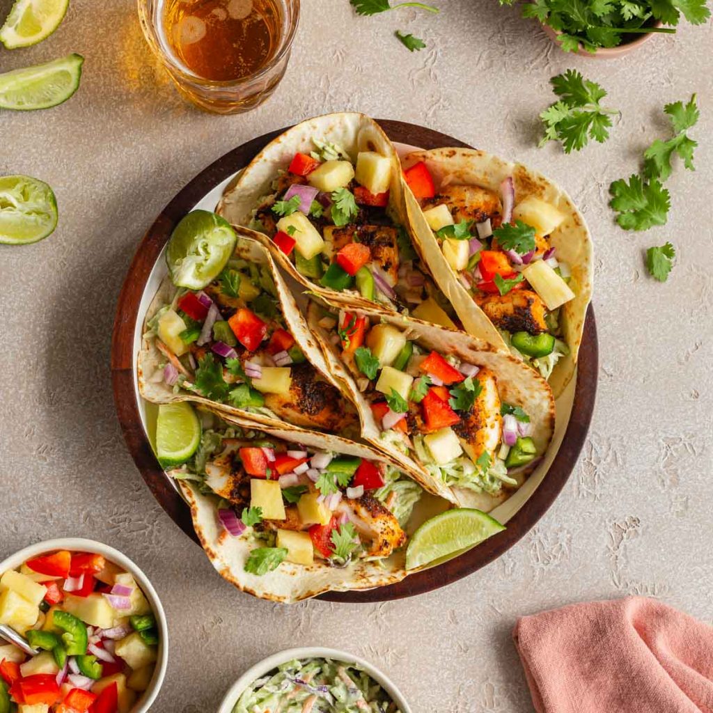 Air Fryer Fish Tacos Crumb Top Baking