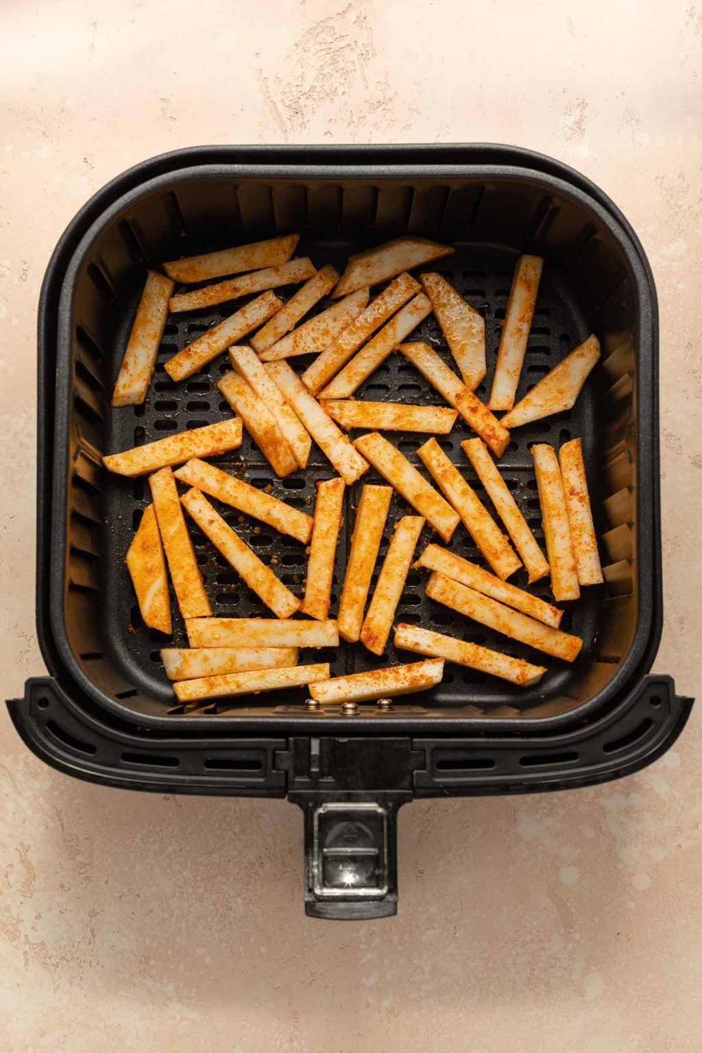 Air Fryer Turnip Fries Crumb Top Baking