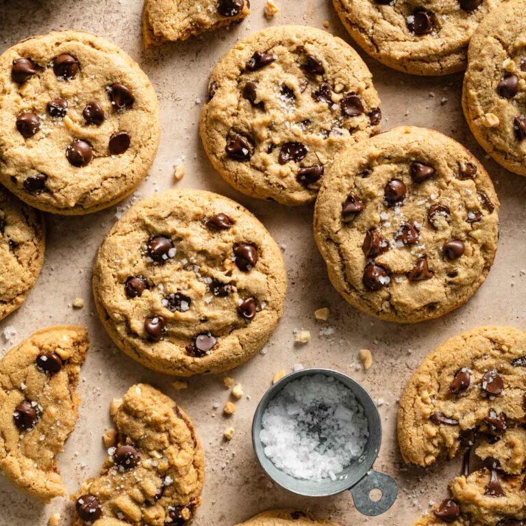 Oat Flour Chocolate Chip Cookies Crumb Top Baking