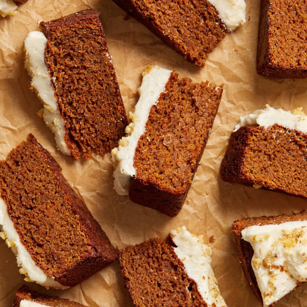 Almond Flour Carrot Cake - Crumb Top Baking