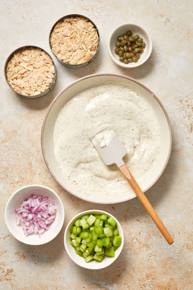 Tuna Salad Without Mayo or Yogurt - Crumb Top Baking