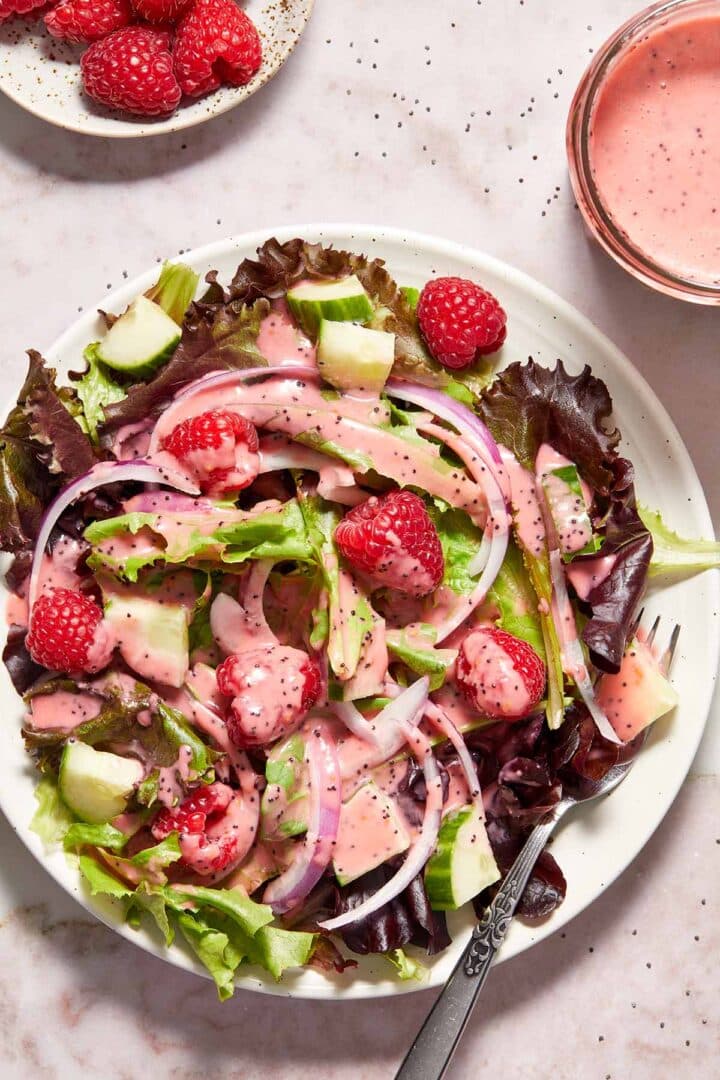Poppy Rasbery Raspberry Poppy Seed Dressing - Crumb Top Baking